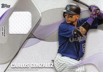 2017 Topps - Major League Material Relics #MLM-CGO Carlos Gonzalez Front