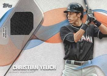 2017 Topps - Major League Material Relics #MLM-CY Christian Yelich Front