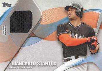 2017 Topps - Major League Material Relics #MLM-GST Giancarlo Stanton Front