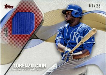 2017 Topps - Major League Material Relics Red #MLM-LC Lorenzo Cain Front