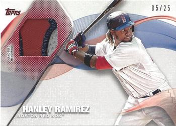 2017 Topps - Major League Material Relics Red #MLM-HR Hanley Ramirez Front