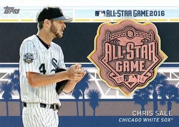 2017 Topps - MLB All-Star Team Medallion Relics #MLBAS-CH Chris Sale Front