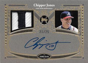 2017 Topps - Reverence Autograph Patch Relics #TAP-CJ Chipper Jones Front