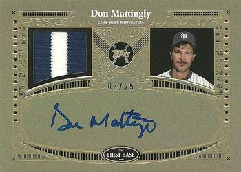 2017 Topps - Reverence Autograph Patch Relics #TAP-DM Don Mattingly Front