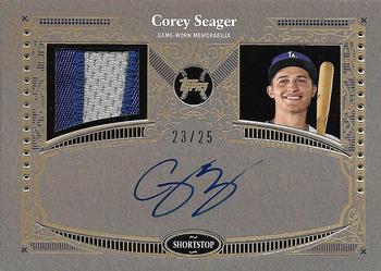 2017 Topps - Reverence Autograph Patch Relics #TAP-CS Corey Seager Front