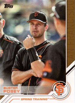 2017 Topps - Salute #S-152 Buster Posey Front