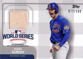 2017 Topps - World Series Champion Relics #WCR-AA Albert Almora Front