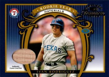 2003 Donruss Timeless Treasures - Rookie Year #RY-14 Ivan Rodriguez Front