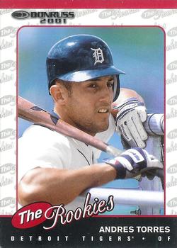 2001 Donruss The Rookies #R8 Andres Torres Front