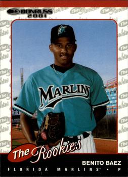 2001 Donruss The Rookies #R11 Benito Baez Front