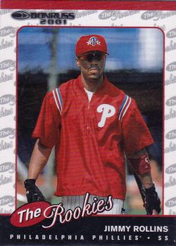 2001 Donruss The Rookies #R64 Jimmy Rollins Front
