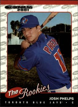 2001 Donruss The Rookies #R69 Josh Phelps Front