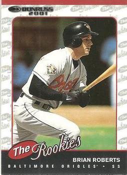 2001 Donruss The Rookies #R70 Brian Roberts Front