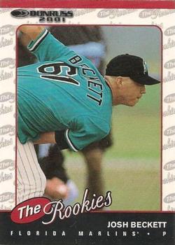 2001 Donruss The Rookies #R98 Josh Beckett Front
