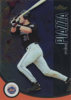 2001 Finest #1 Mike Piazza Front