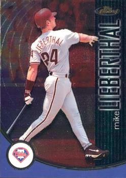 2001 Finest #8 Mike Lieberthal Front