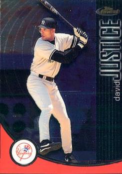2001 Finest #84 David Justice Front