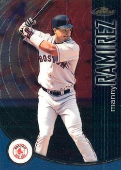 2001 Finest #110 Manny Ramirez Front