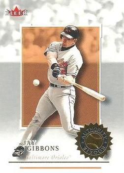 2001 Fleer Authority #117 Jay Gibbons Front