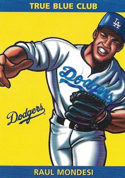 1997 Los Angeles Dodgers True Blue Club Rookie of the Year #3 Raul Mondesi Front
