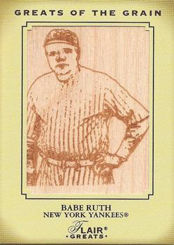2003 Flair Greats - Greats of the Grain #NNO Babe Ruth Front