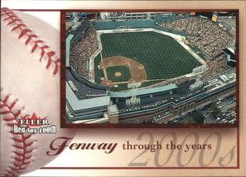 2001 Fleer Boston Red Sox 100th Anniversary #98 Fenway Park Front