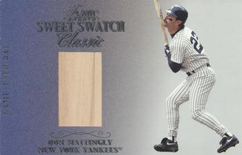 2003 Flair Greats - Sweet Swatch Classic Bat #NNO Don Mattingly Front