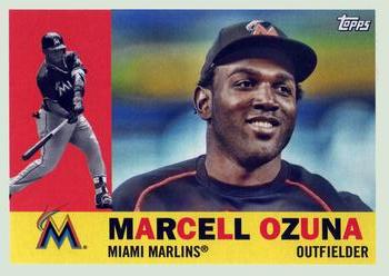 2017 Topps Archives #14 Marcell Ozuna Front