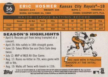 2017 Topps Archives #56 Eric Hosmer Back