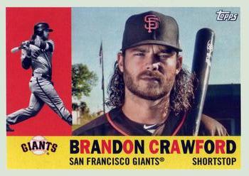 2017 Topps Archives #79 Brandon Crawford Front