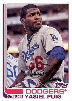 2017 Topps Archives #129 Yasiel Puig Front