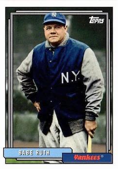 2017 Topps Archives #225 Babe Ruth Front