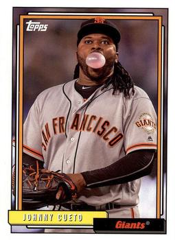 2017 Topps Archives #245 Johnny Cueto Front