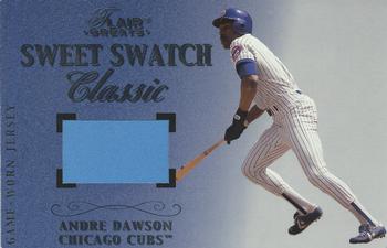2003 Flair Greats - Sweet Swatch Classic Jersey #NNO Andre Dawson Front