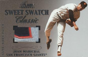 2003 Flair Greats - Sweet Swatch Classic Patch #NNO Juan Marichal Front