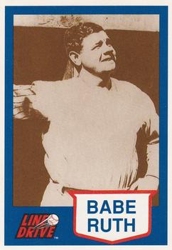 1991 Line Drive Babe Ruth #3 Babe Ruth Front
