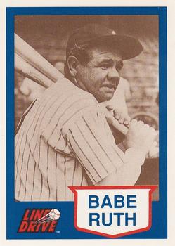 1991 Line Drive Babe Ruth #6 Babe Ruth Front