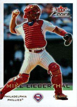 2001 Fleer Focus #91 Mike Lieberthal Front