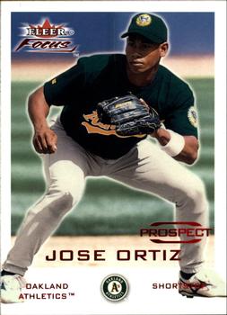 2001 Fleer Focus #237 Jose Ortiz Front