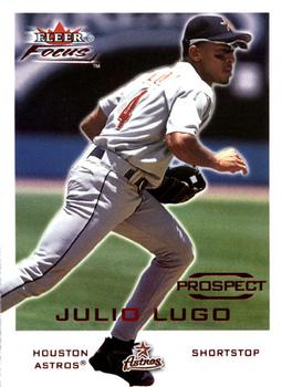 2001 Fleer Focus #239 Julio Lugo Front