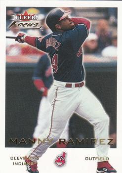 2001 Fleer Focus #2 Manny Ramirez Front