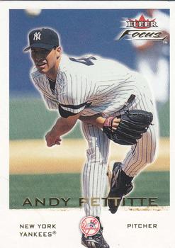2001 Fleer Focus #66 Andy Pettitte Front
