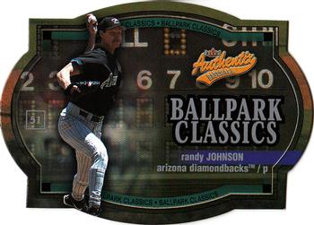2003 Fleer Authentix - Ballpark Classics #2BC Randy Johnson Front