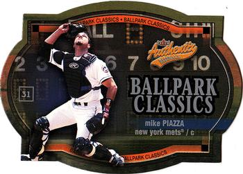 2003 Fleer Authentix - Ballpark Classics #9BC Mike Piazza Front