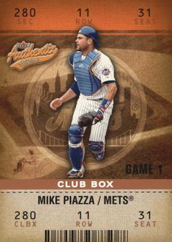 2003 Fleer Authentix - Club Box #67 Mike Piazza Front