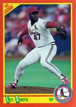 1990 Score Rookie & Traded #48T Lee Smith Front
