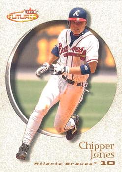 2001 Fleer Futures #35 Chipper Jones Front