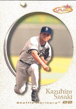 2001 Fleer Futures #61 Kazuhiro Sasaki Front