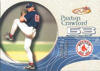 2001 Fleer Futures #206 Paxton Crawford Front