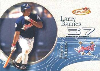 2001 Fleer Futures #212 Larry Barnes Front